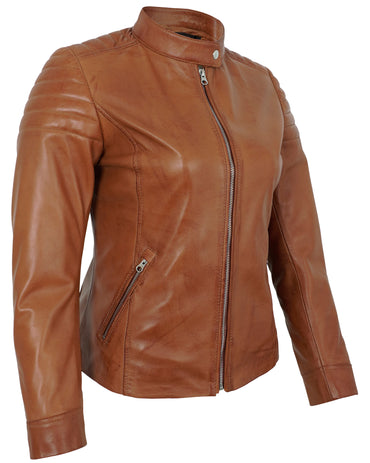 tan-womens-lambskin-leather-biker-jacket