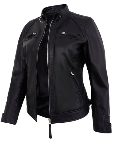 black-leather-cafe-racer-jackets-for-women