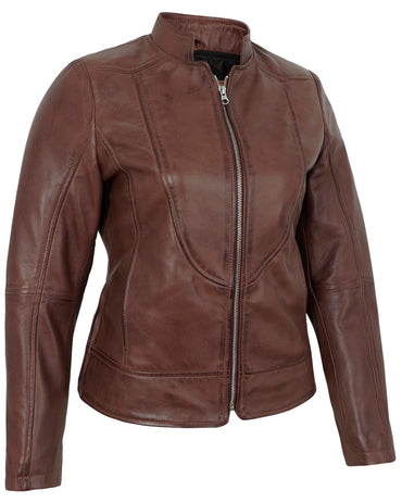 brown-womens-cafe-racer-leather-jacket