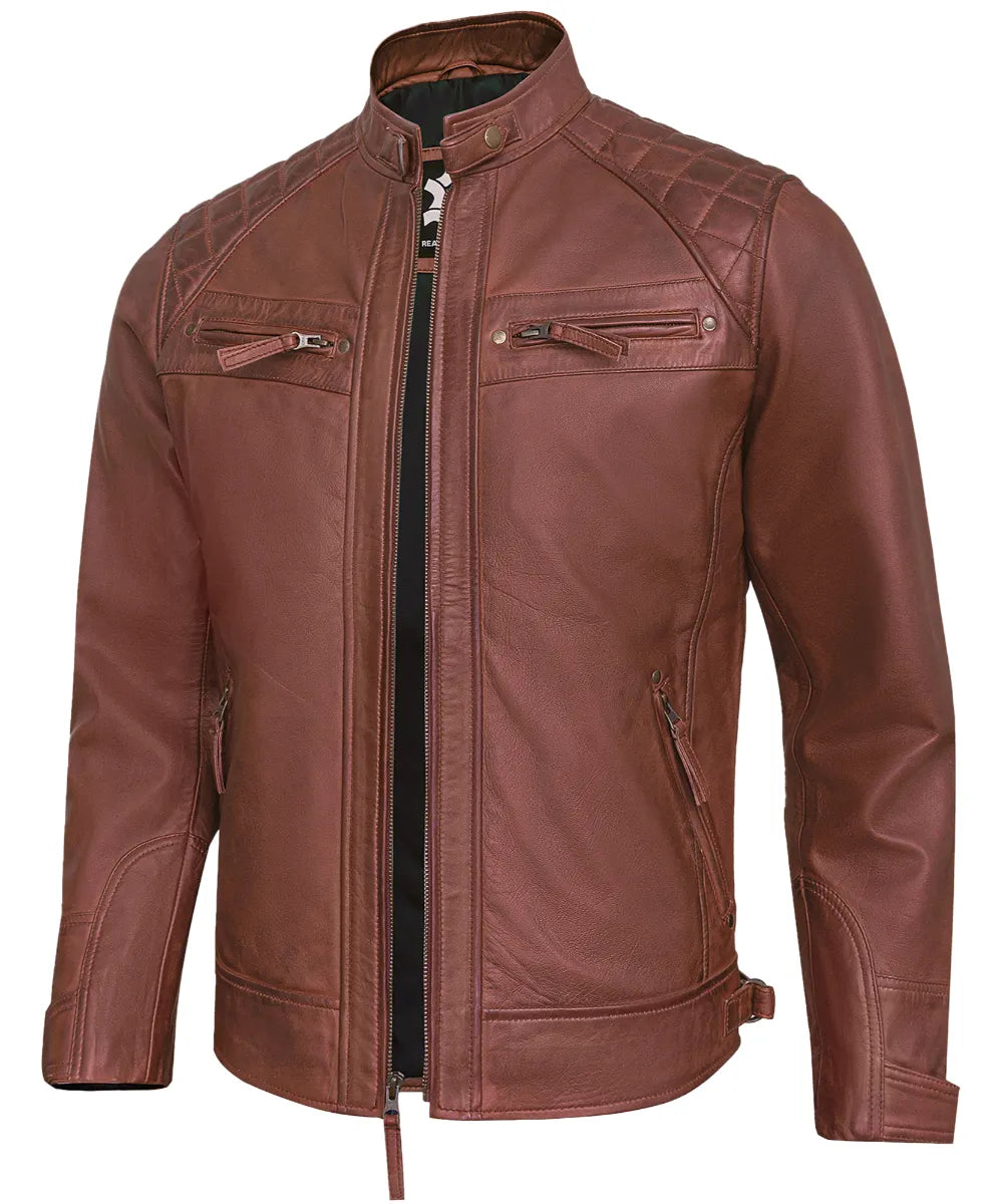 mens-brown-biker-leather-jacket