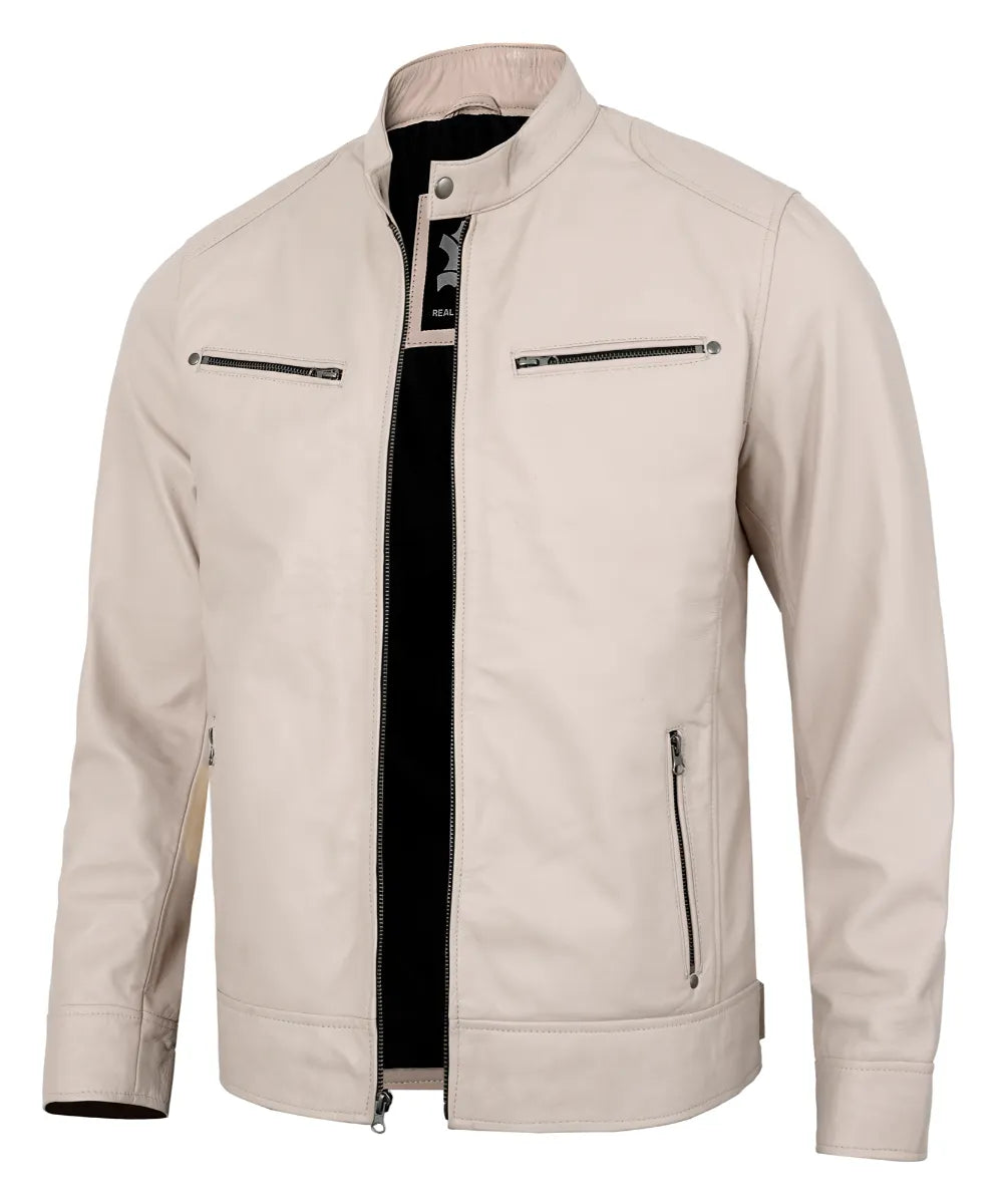 beige-mens-cafe-racer-leather-jacket