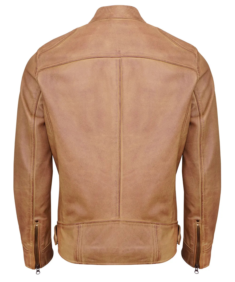 camel-mens-cafe-racer-leather-jacket