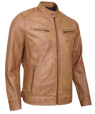 camel-mens-cafe-racer-leather-jacket