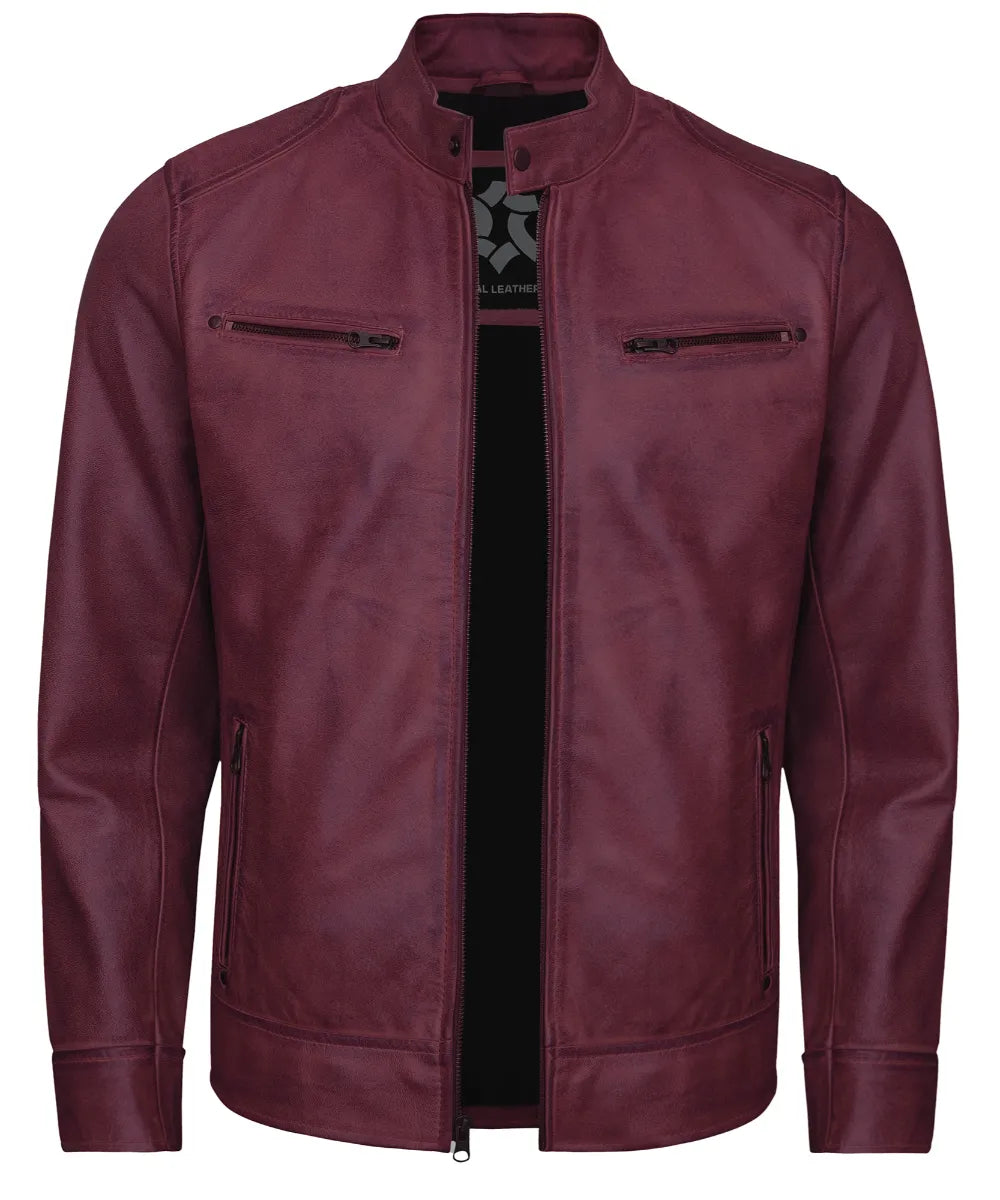 maroon-mens-cafe-racer-leather-jacket