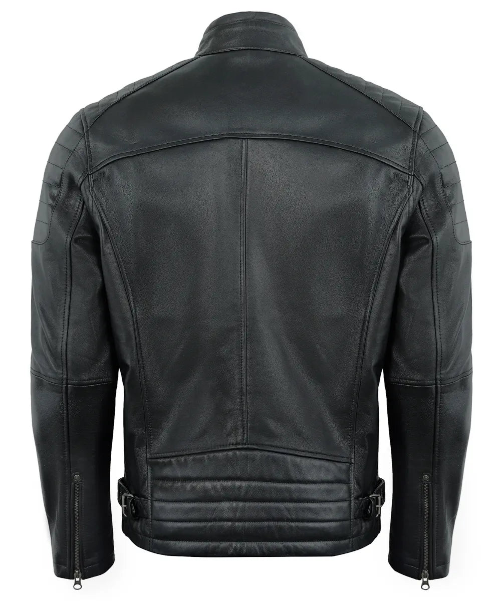 mens-distressed-black-leather-biker-jacket