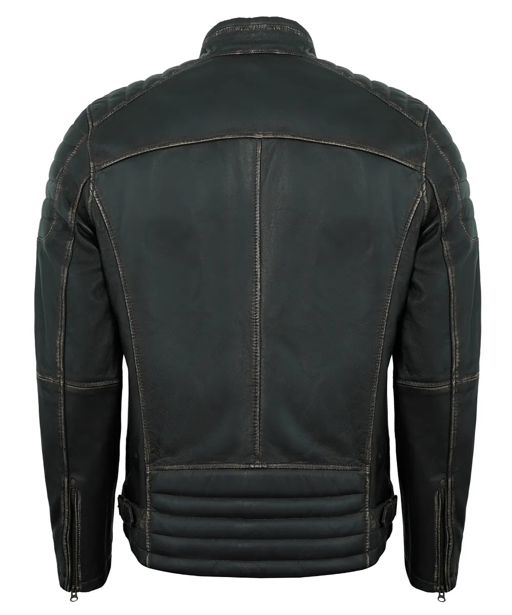 mens-distressed-black-leather-biker-jacket