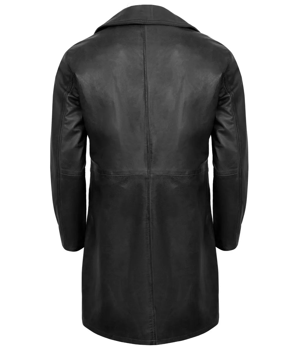 mens-black-leather-car-coat