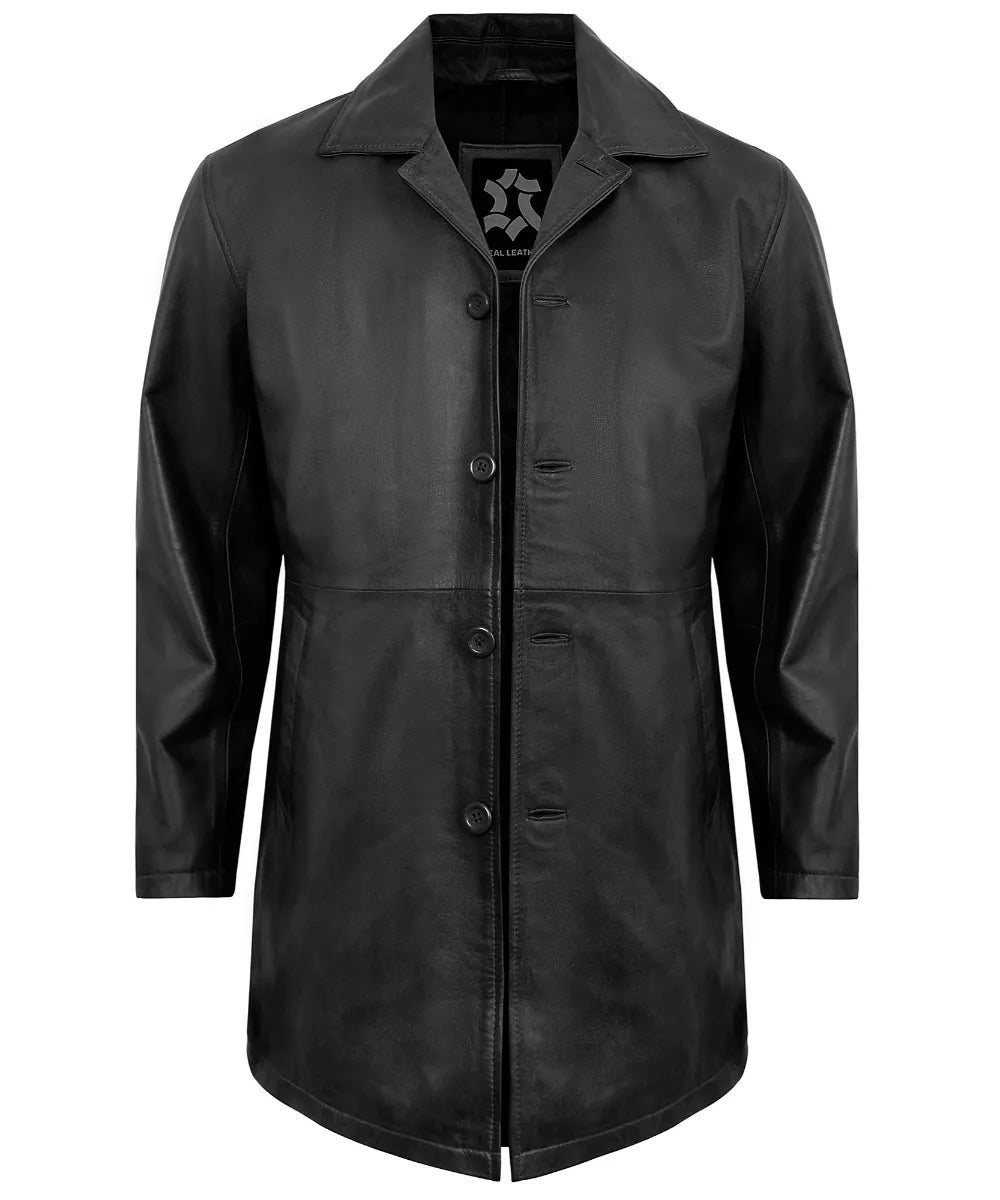 black-leather-car-coat-men