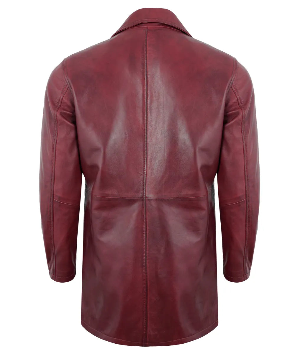maroon-leather-car-coat-men