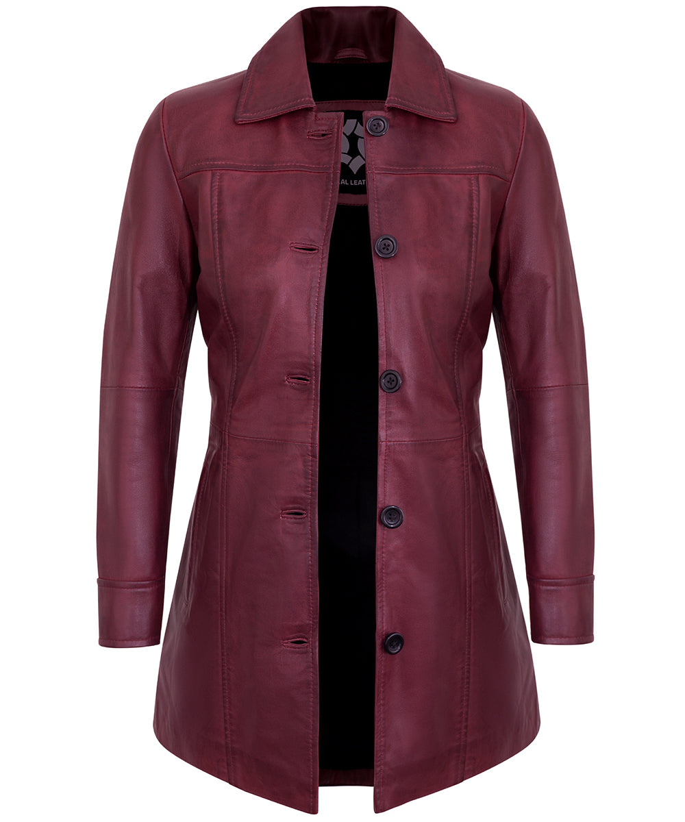 leather-blazer-women-sale-maroon