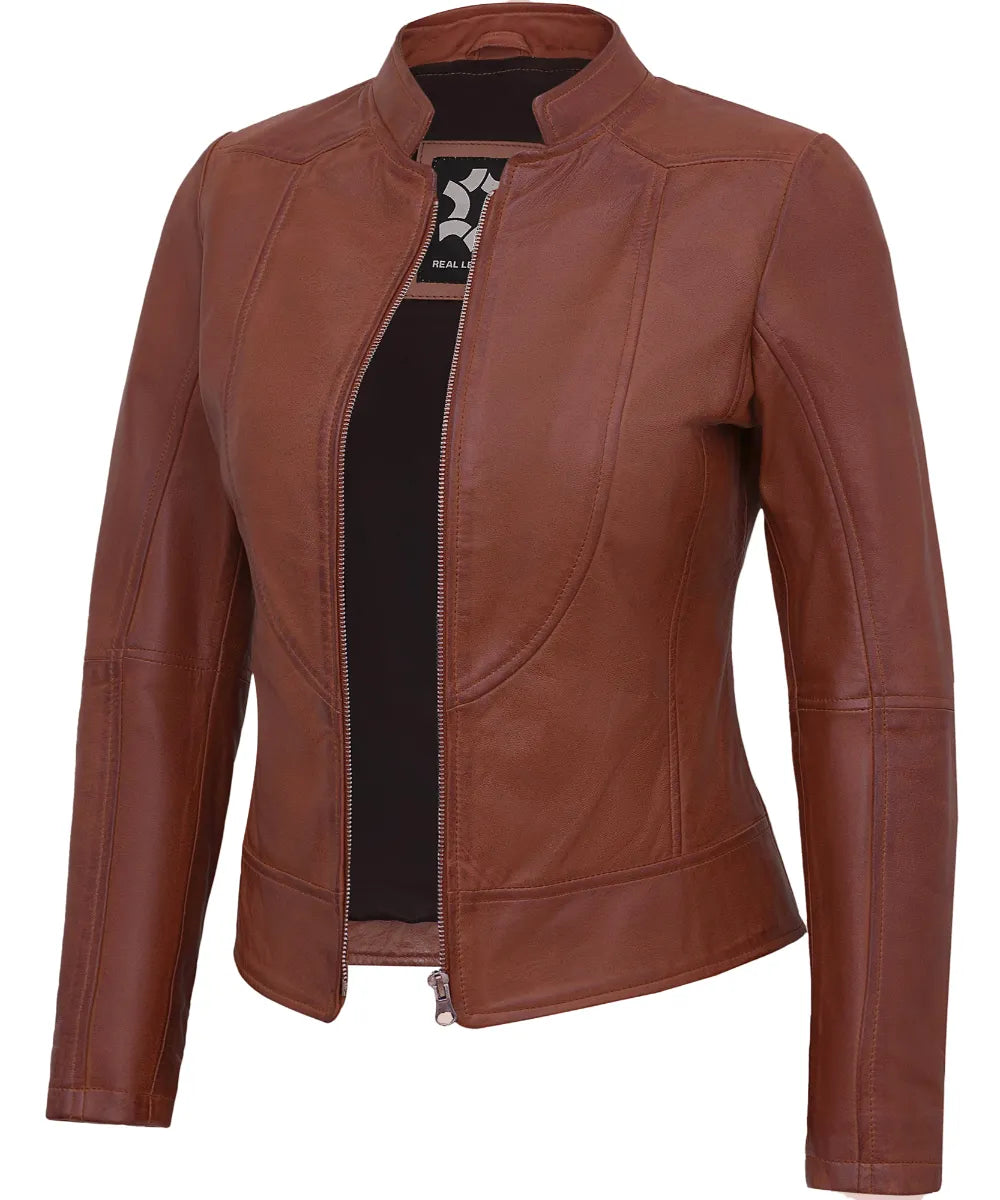 brown-womens-cafe-racer-leather-jacket