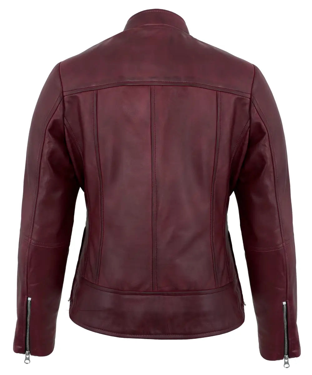 maroon-womens-cafe-racer-leather-jacket