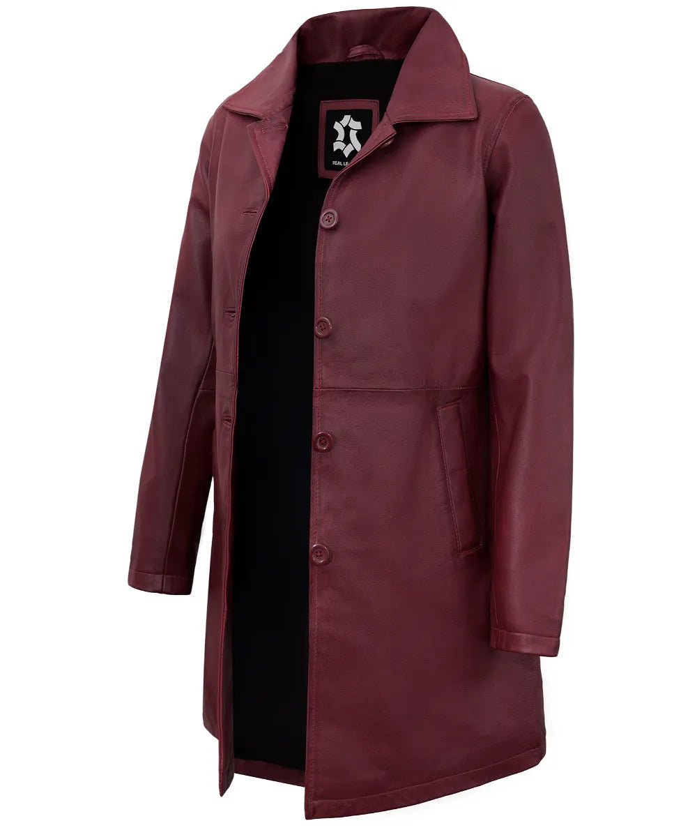 long-leather-coat-women-maroon