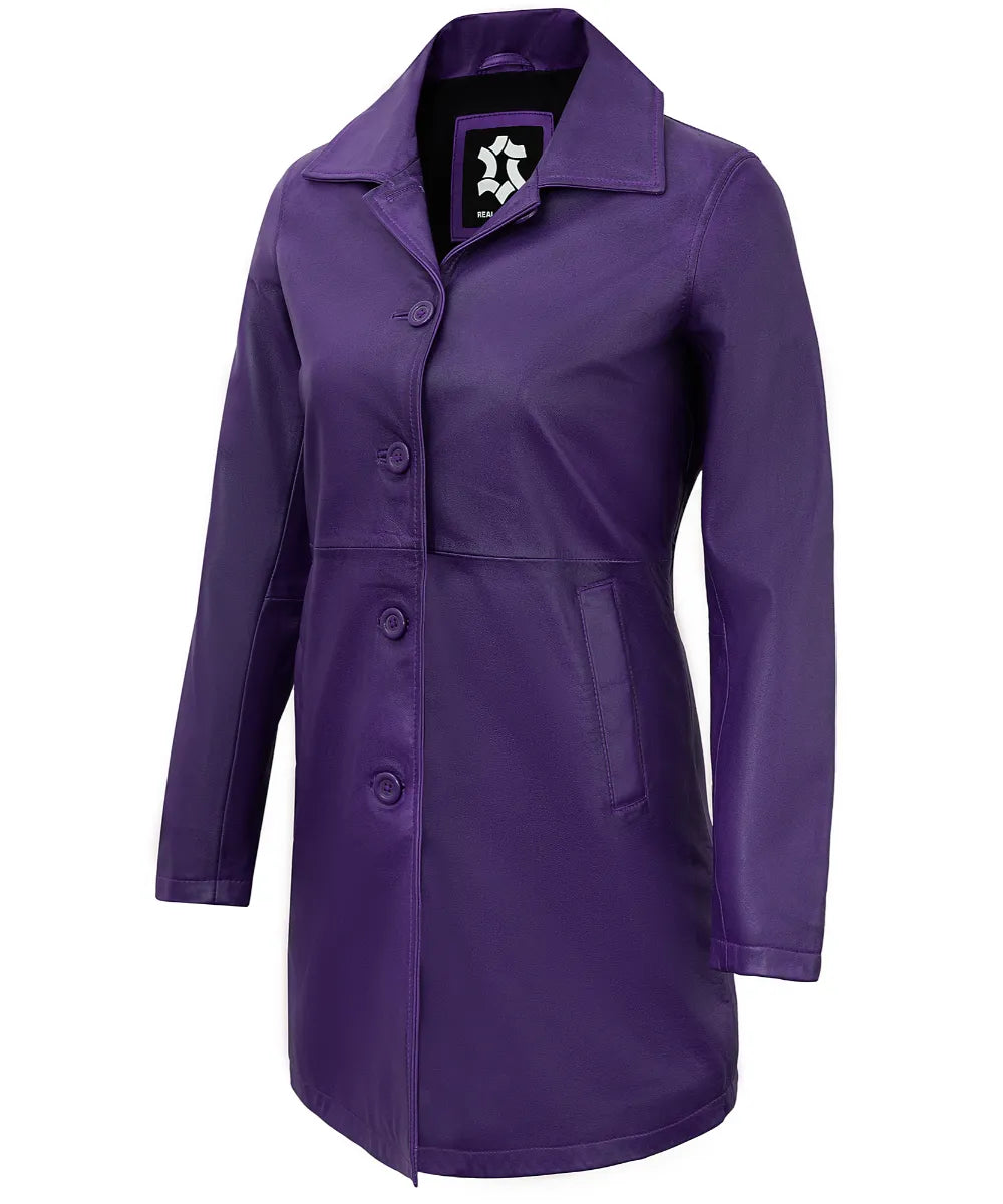 long-leather-coat-women-purple