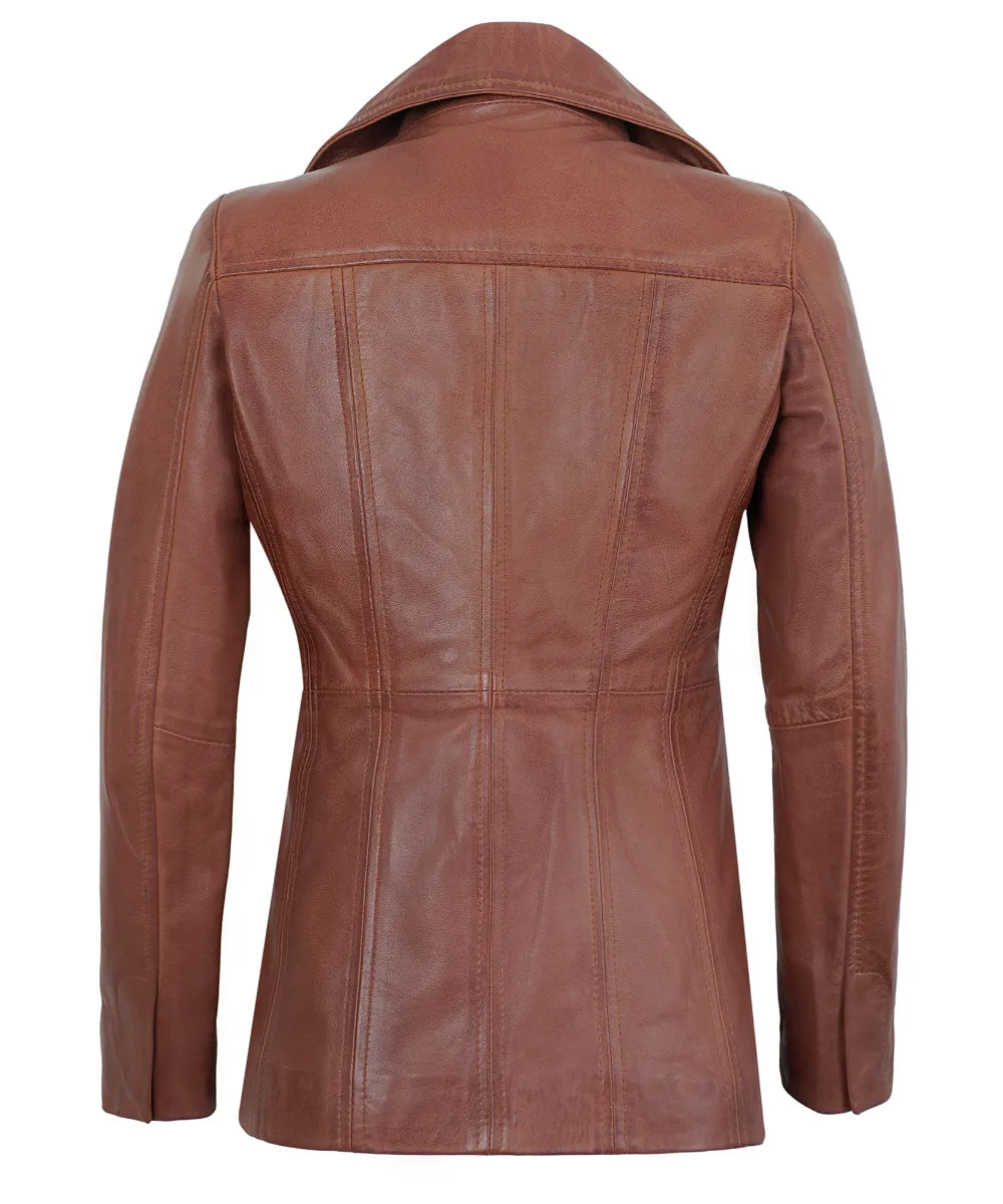brown-leather-blazer-women