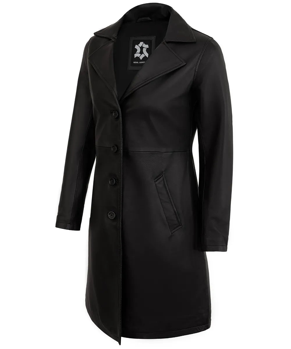 black-leather-car-coat-womens