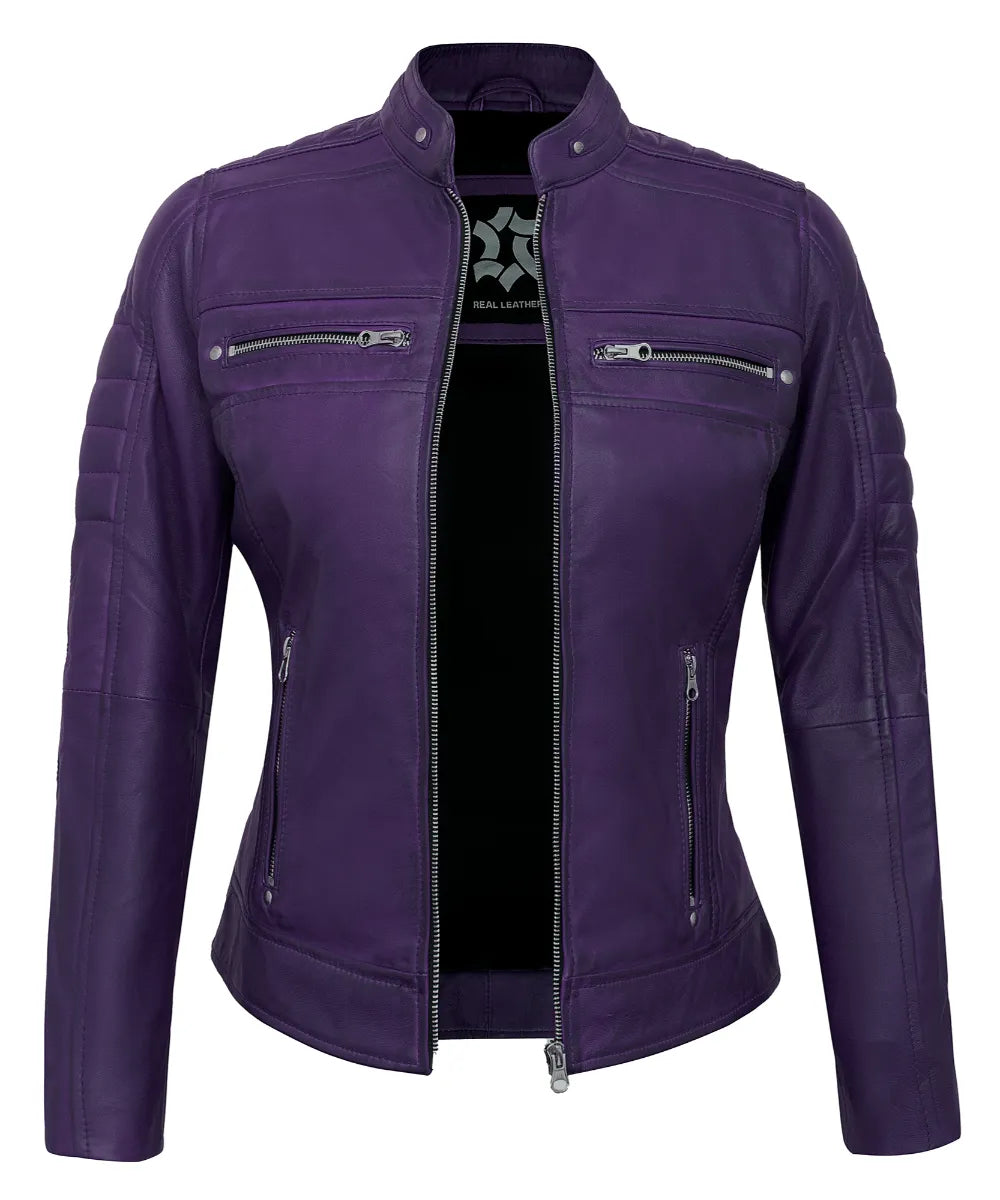 purple-cafe-racer-jackets-for-women