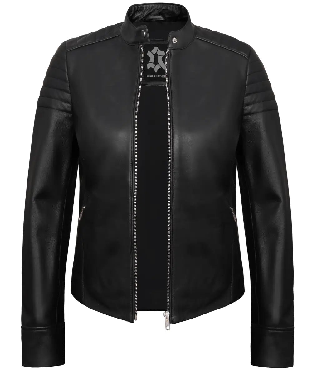 black-womens-lambskin-leather-biker-jacket