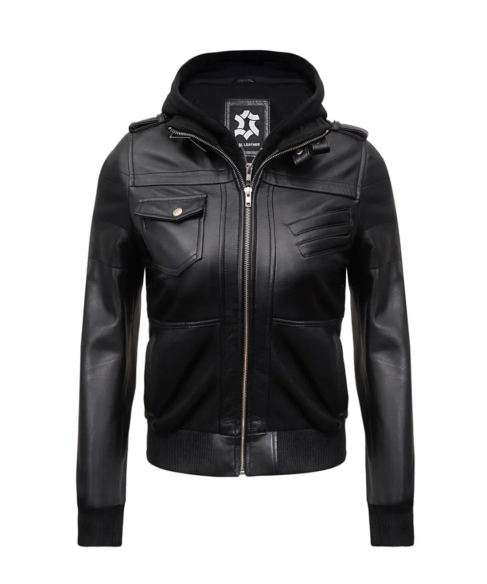 black-hooded-leather-jackets-for-women