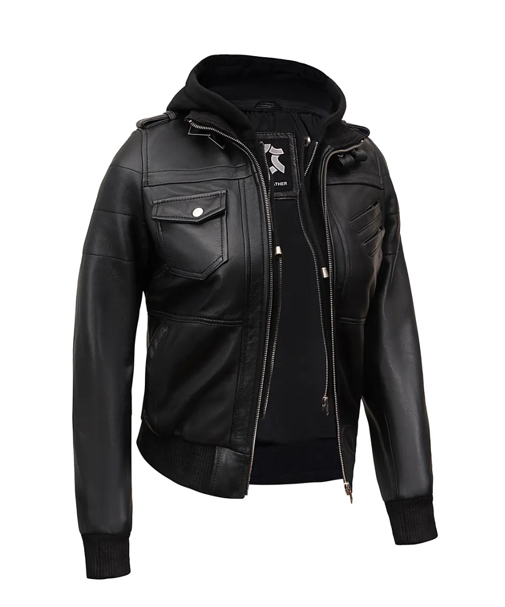 black-hooded-leather-jackets-for-women