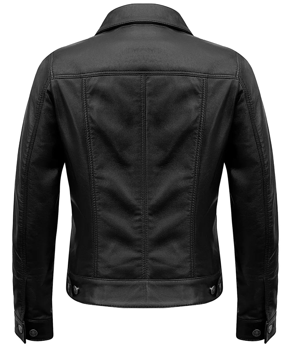 black-leather-jacket-trucker