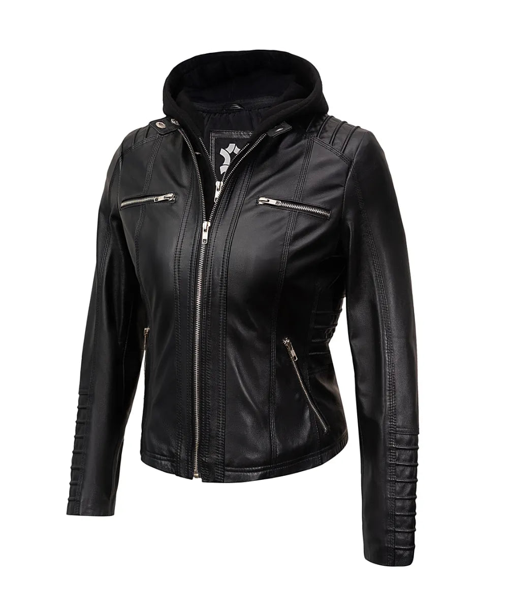 hooded-leather-jacket-women-black