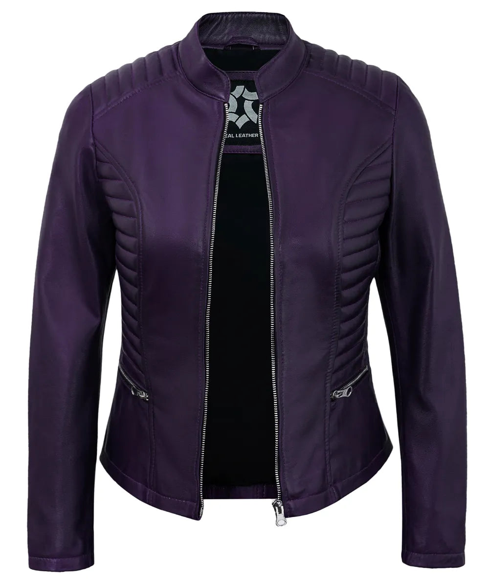 purple-womens-cafe-racer-motorcycle-jacket