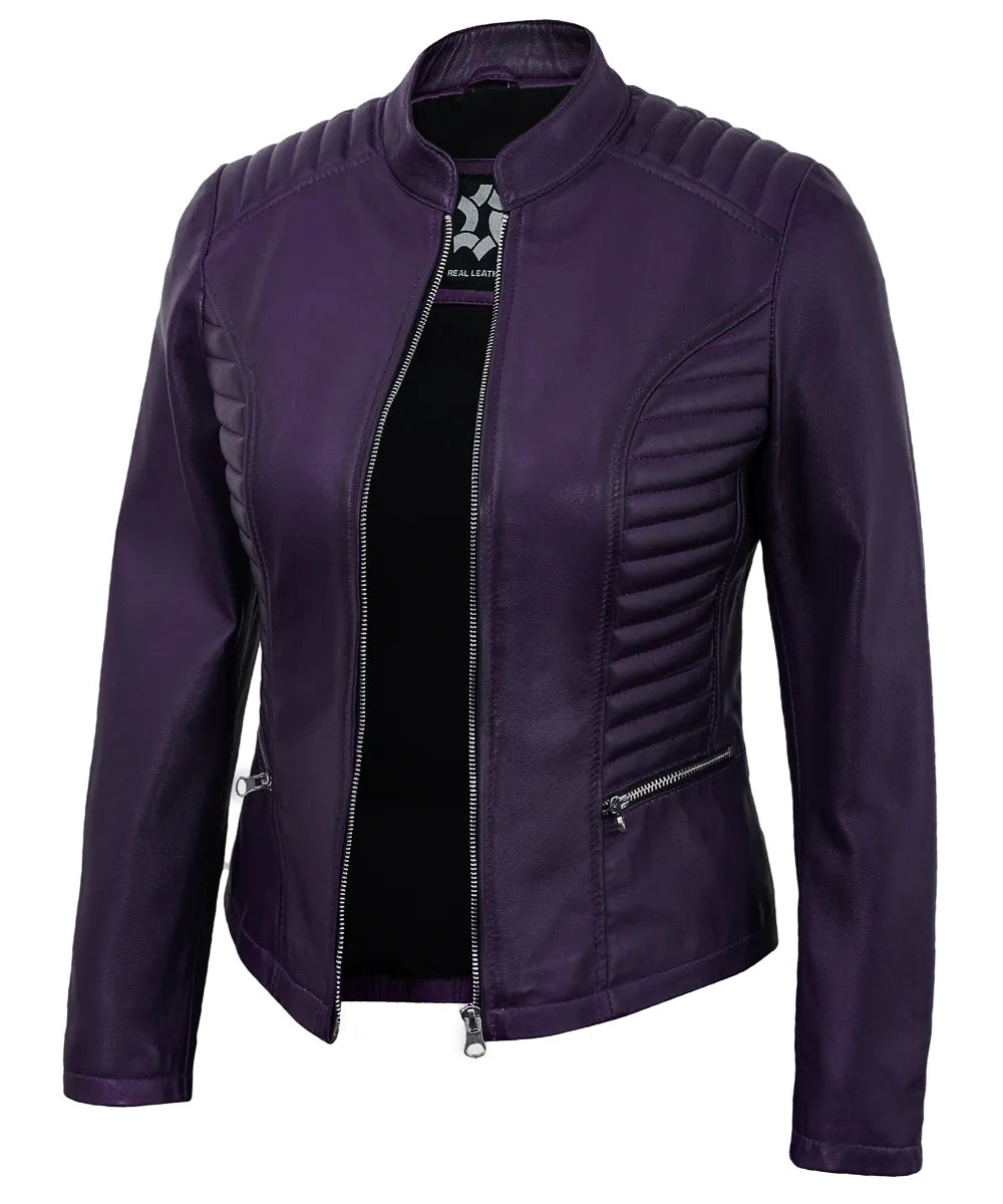 purple-womens-cafe-racer-motorcycle-jacket
