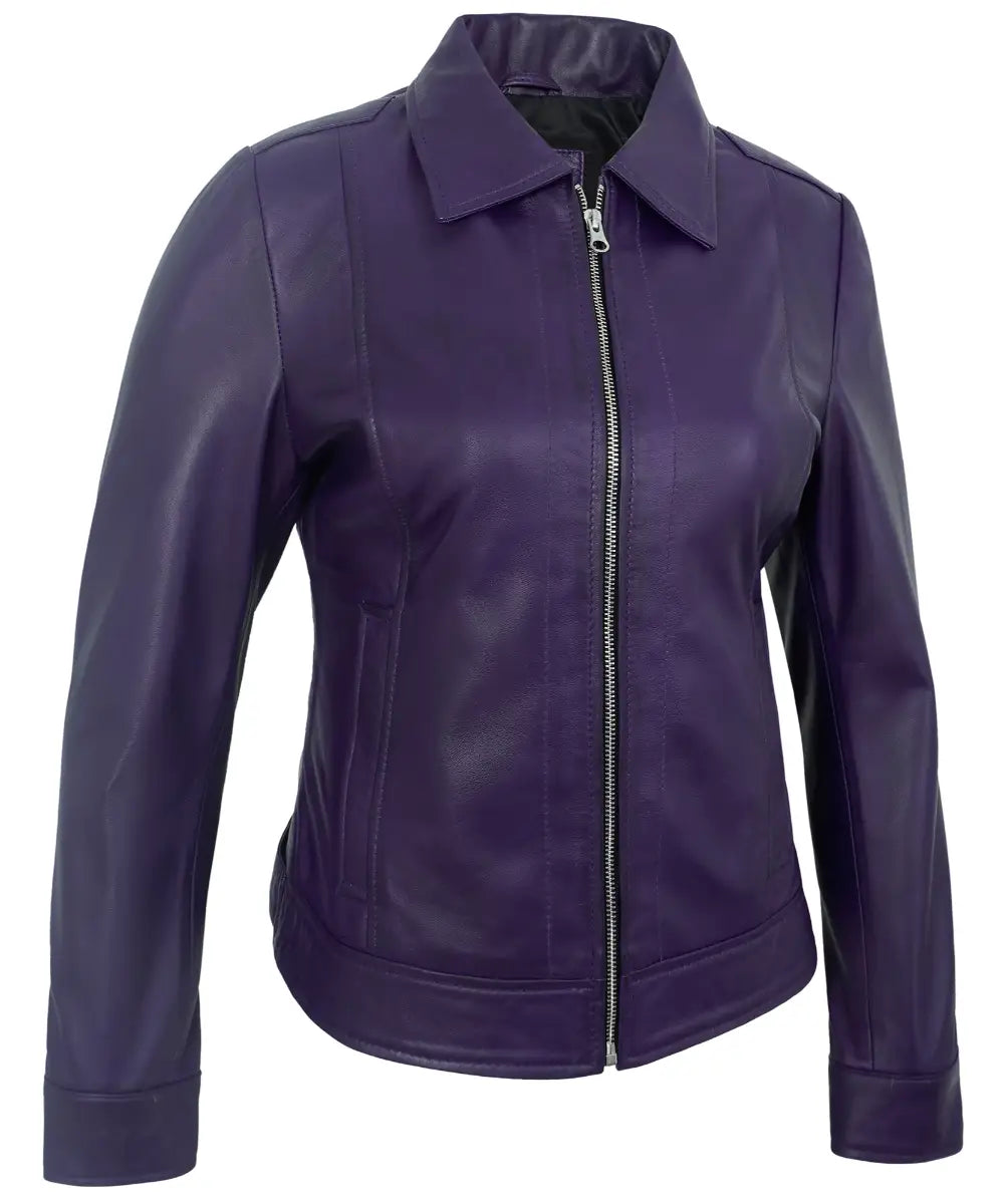 purple-cafe-racer-down-collar-jackets