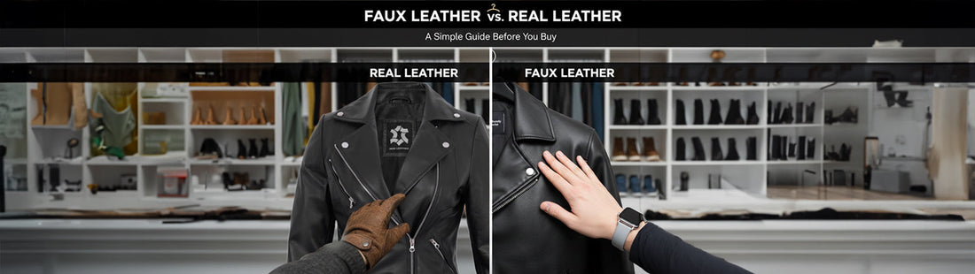 Faux Leather vs Real Leather — A Simple Guide Before You Buy