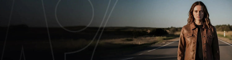 Trucker Leather Jacket Women’s