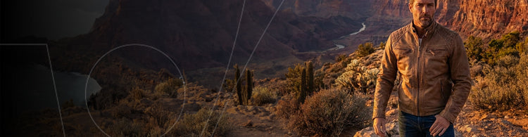 Camel Leather Jacket Mens