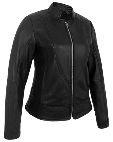 black-womens-cafe-racer-leather-jacket