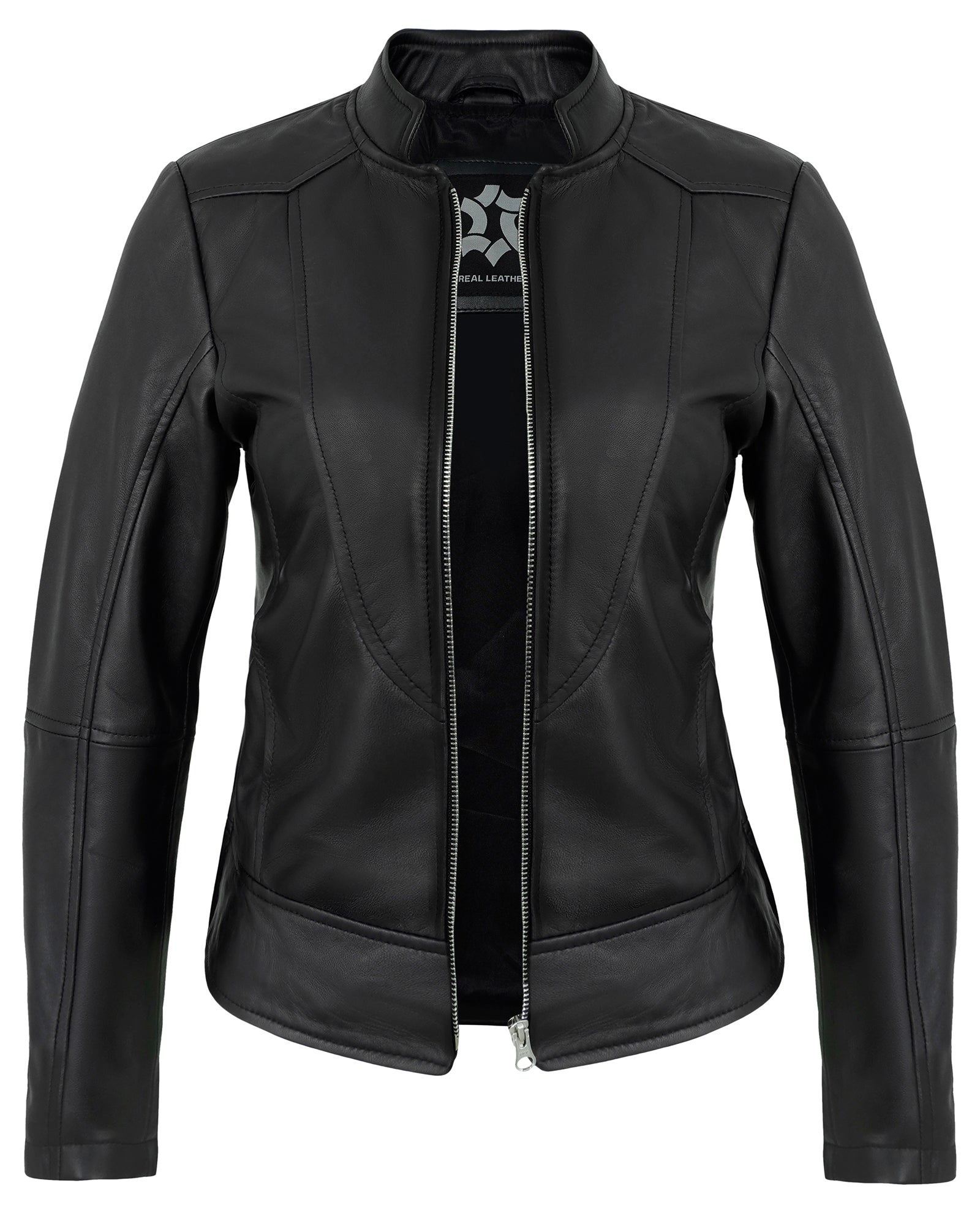black-womens-cafe-racer-leather-jacket