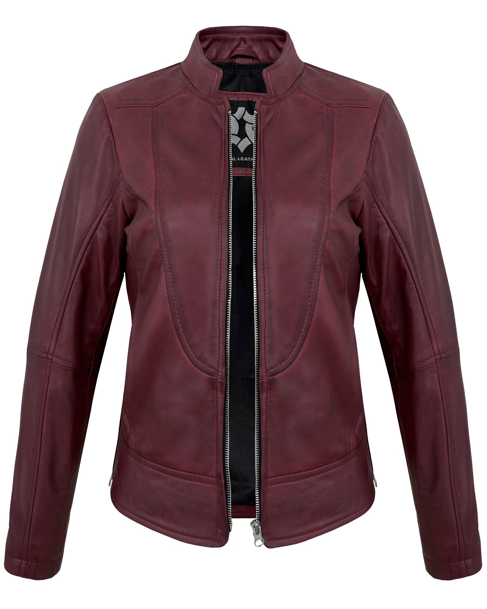 maroon-womens-cafe-racer-leather-jacket