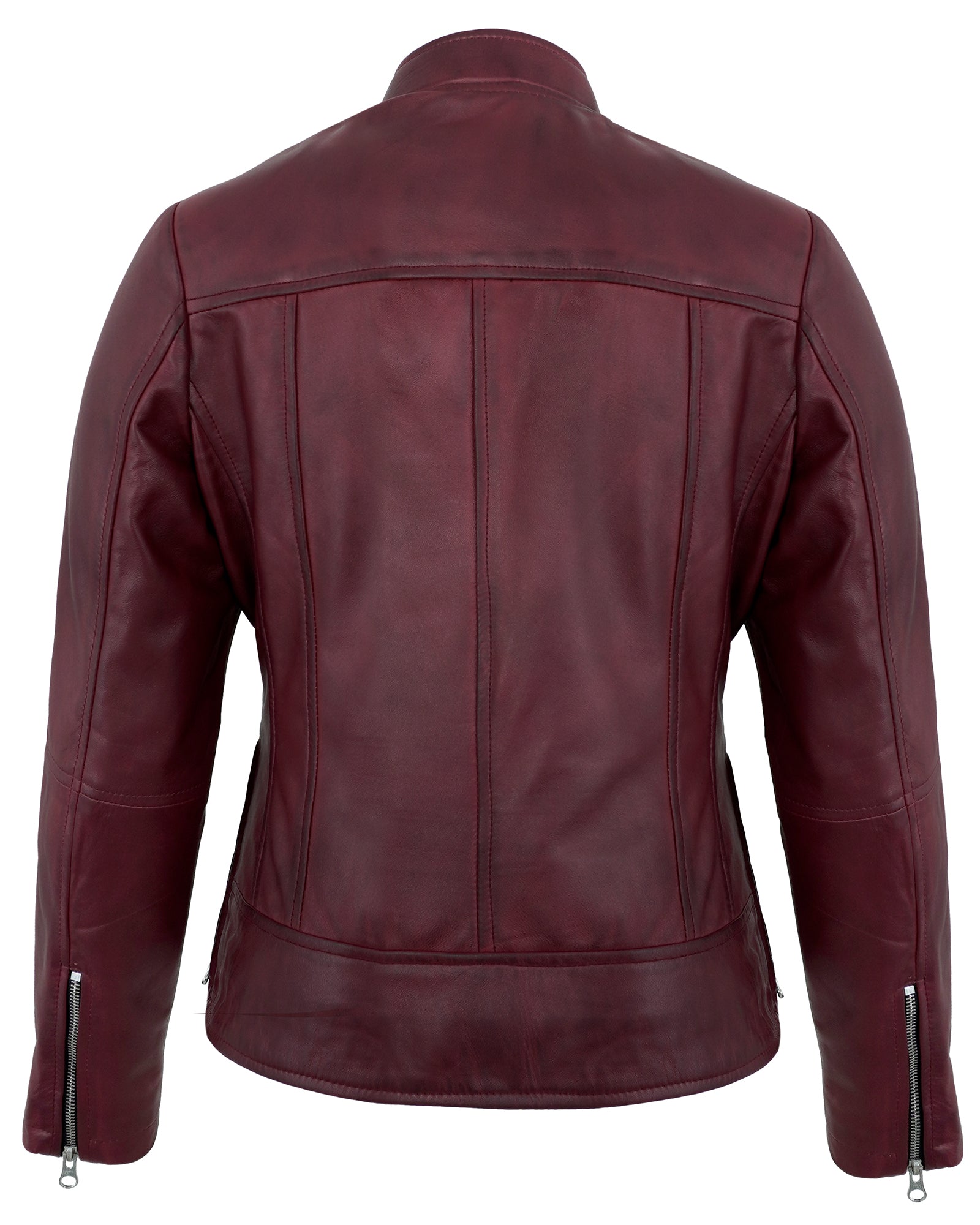 maroon-womens-cafe-racer-leather-jacket