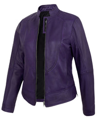 purple-womens-cafe-racer-leather-jacket