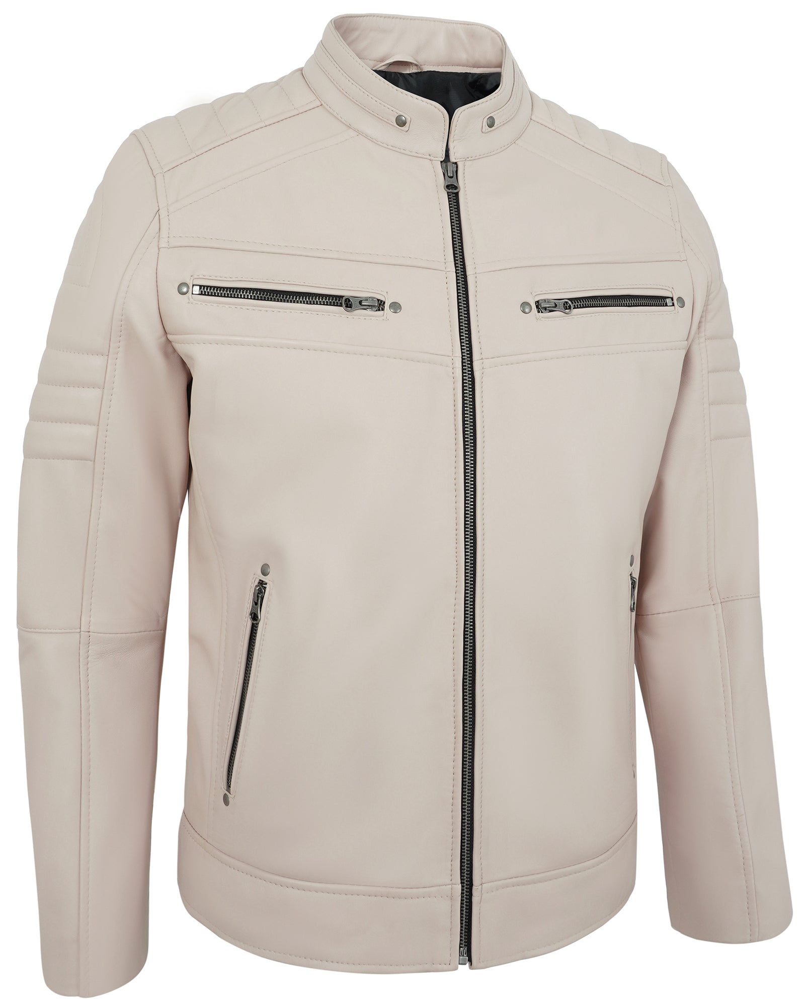 beige-mens-cafe-racer-leather-jacket