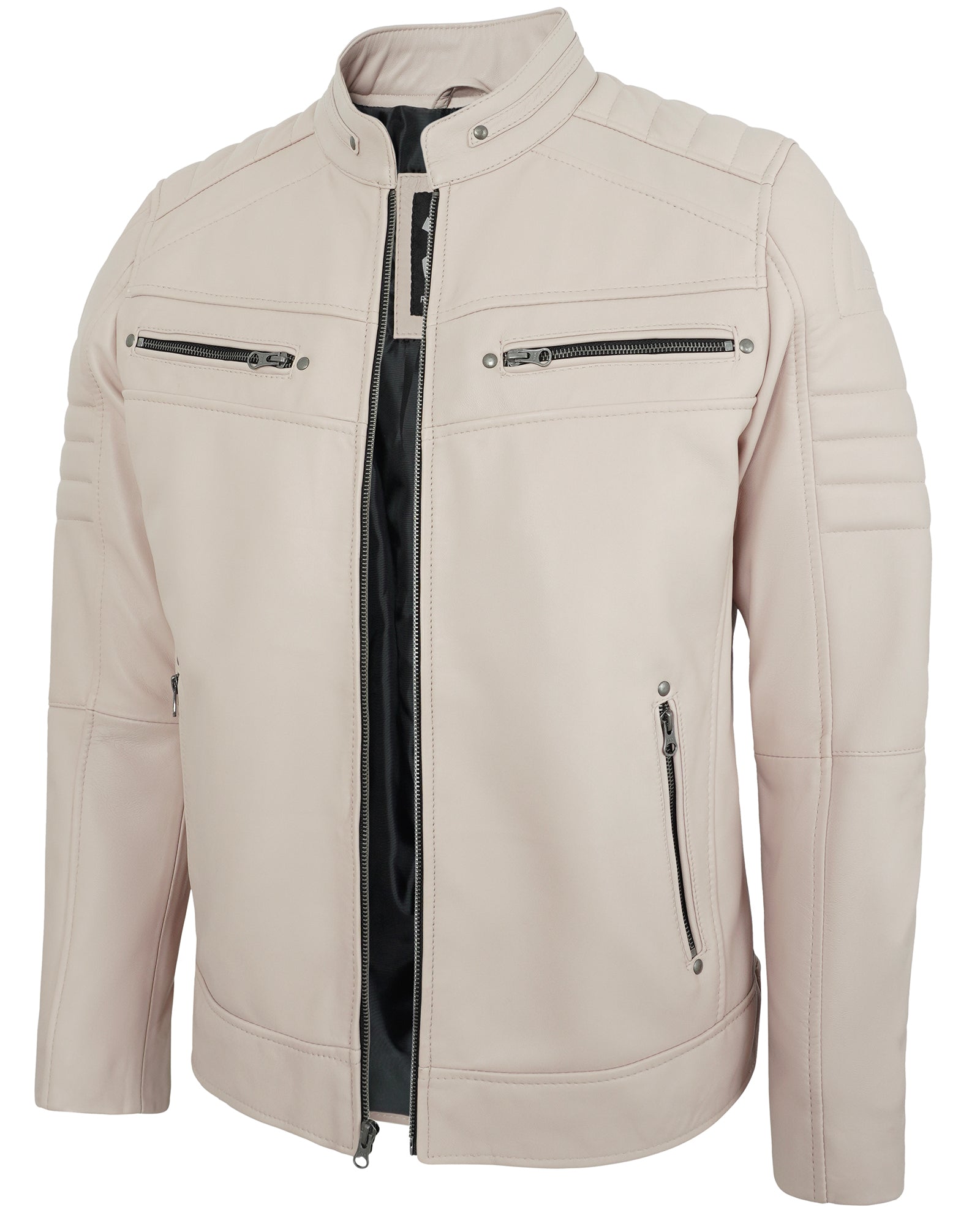 beige-mens-cafe-racer-leather-jacket