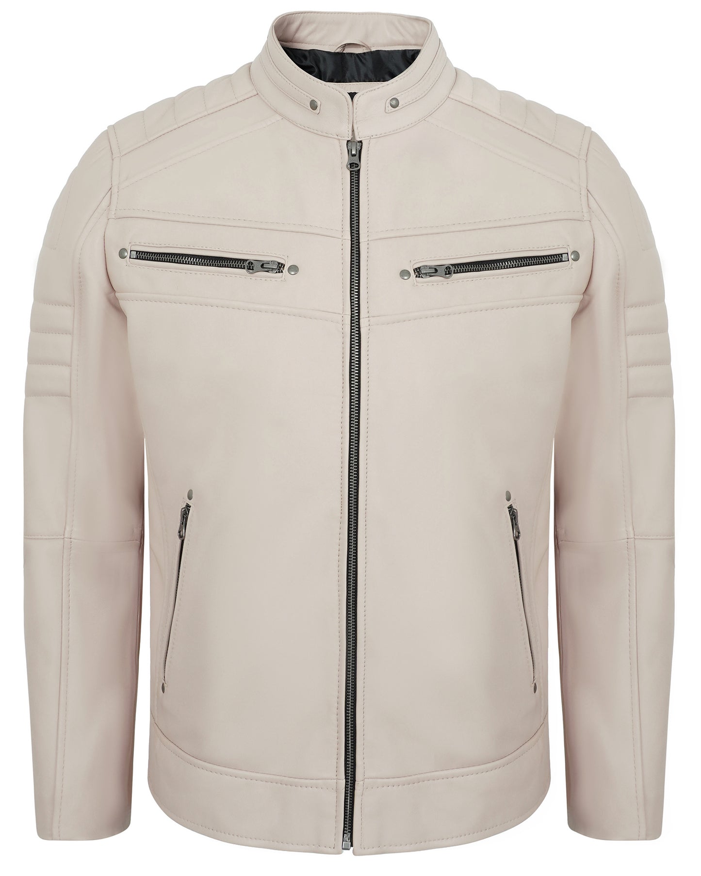 beige-mens-cafe-racer-leather-jacket