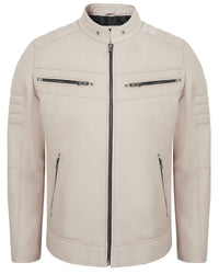 beige-mens-cafe-racer-leather-jacket