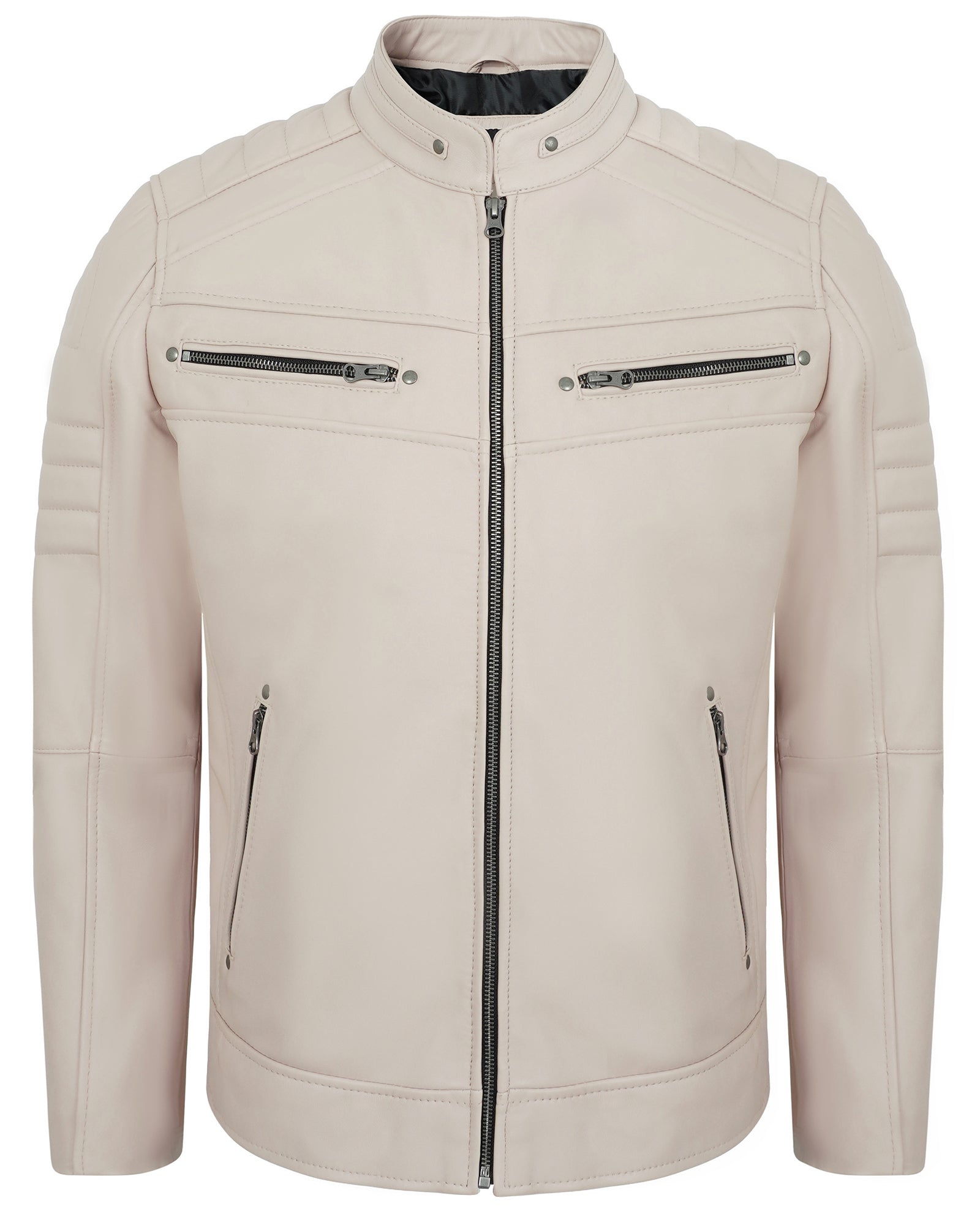 beige-mens-cafe-racer-leather-jacket
