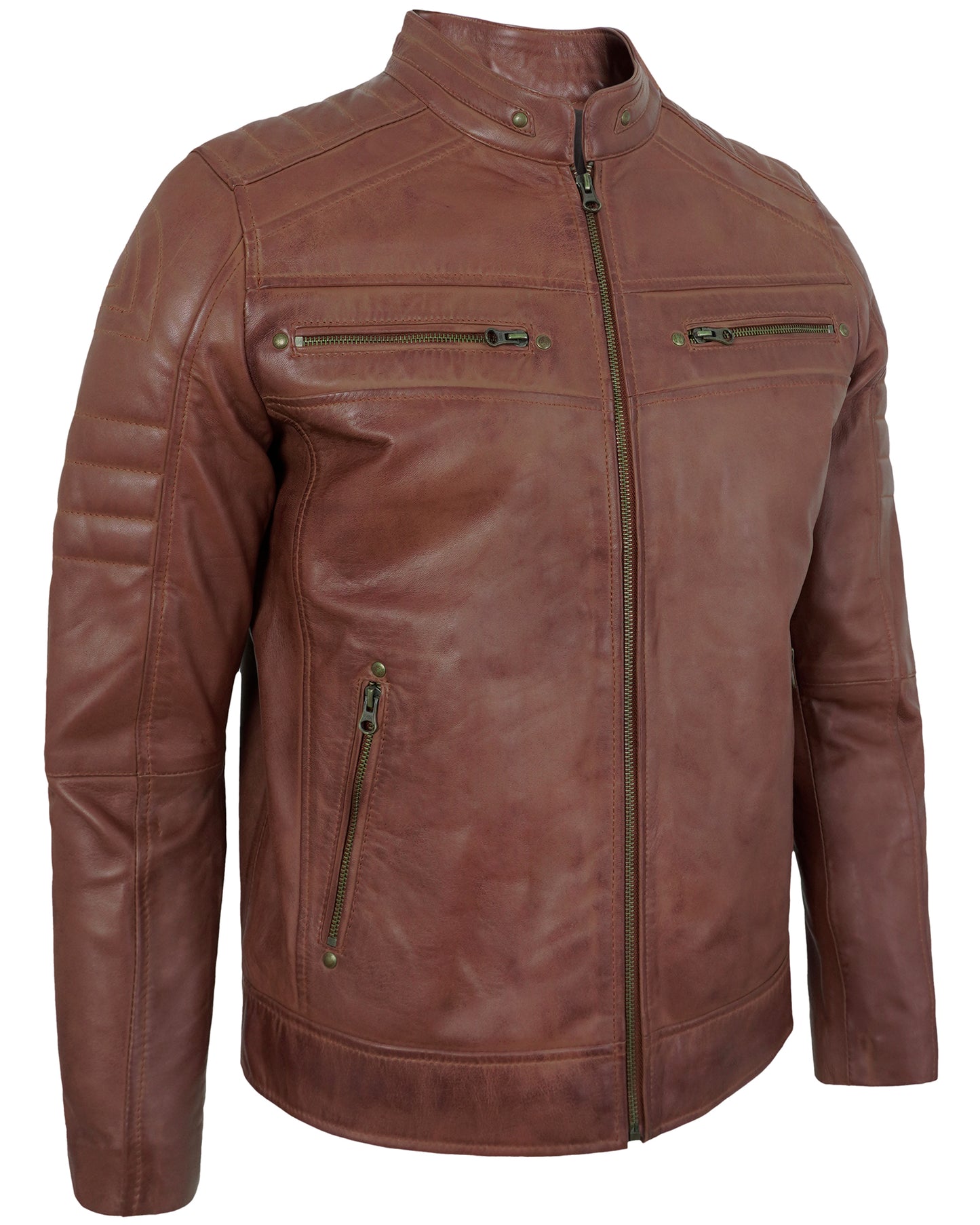 brown-mens-cafe-racer-leather-jacket