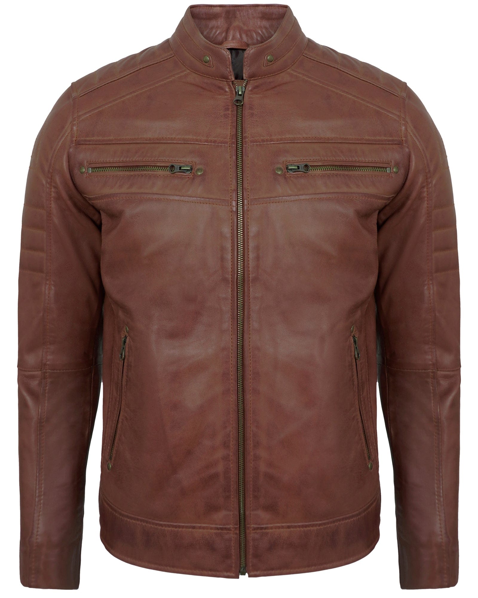 brown-mens-cafe-racer-leather-jacket