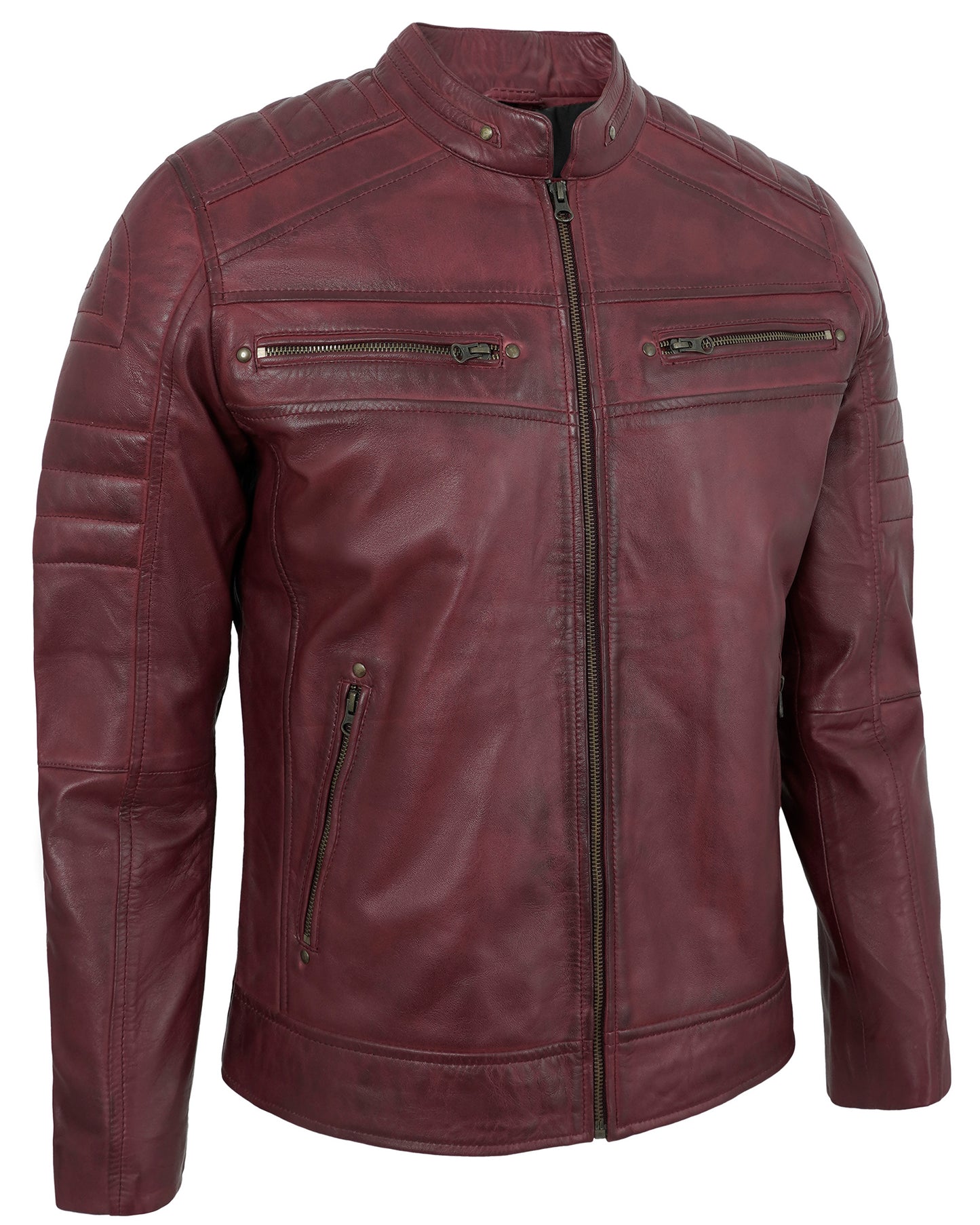 maroon-mens-cafe-racer-leather-jacket
