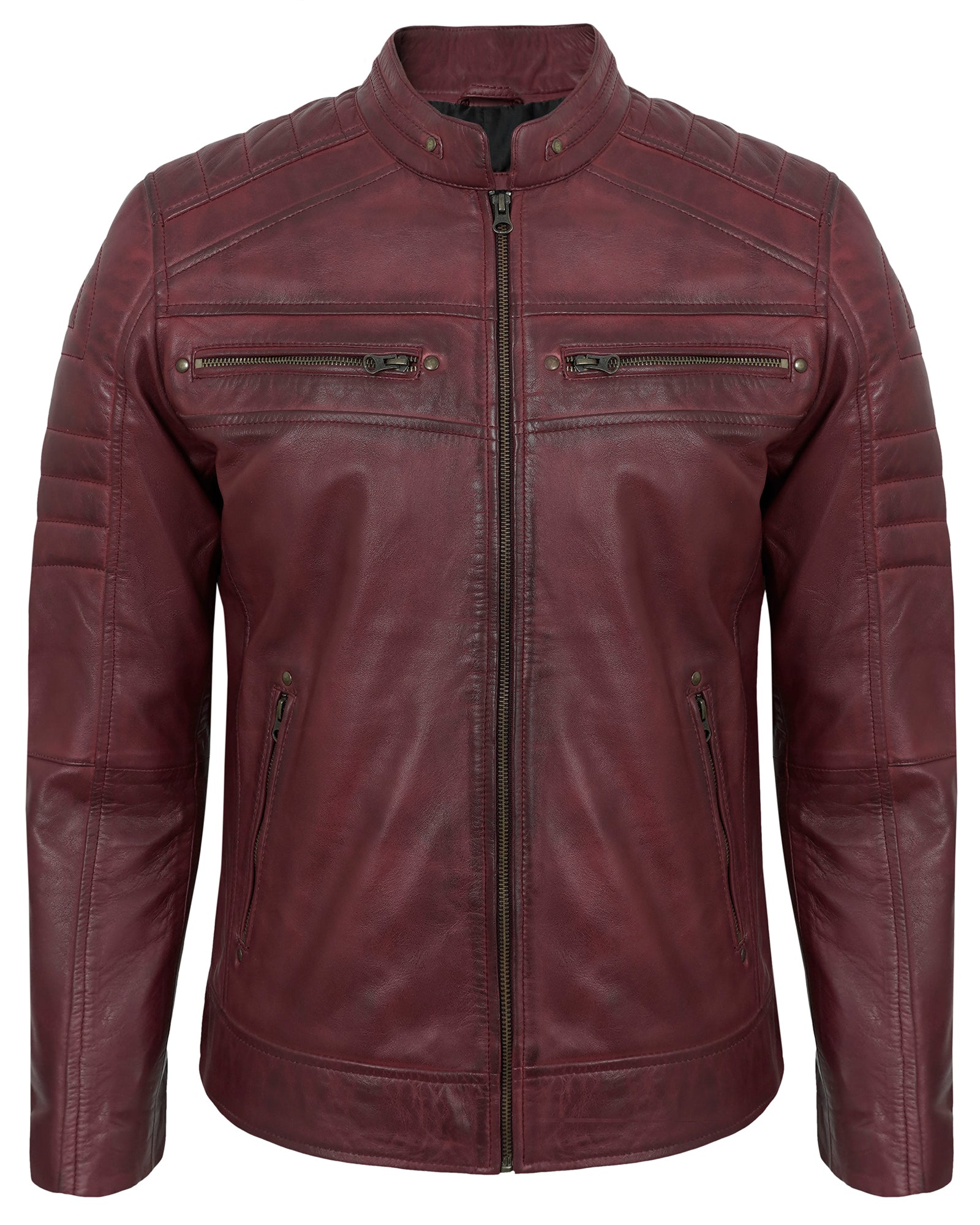 maroon-mens-cafe-racer-leather-jacket