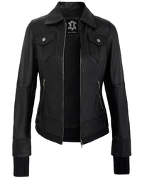 womens-hooded-leather-jackets-black