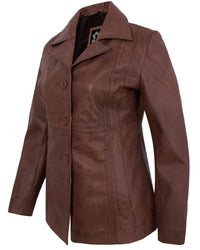brown-leather-blazer-women
