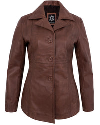 brown-leather-blazer-women