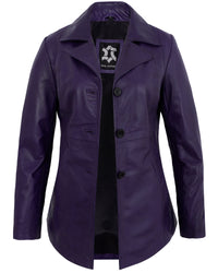 purple-vintage-leather-blazer-women